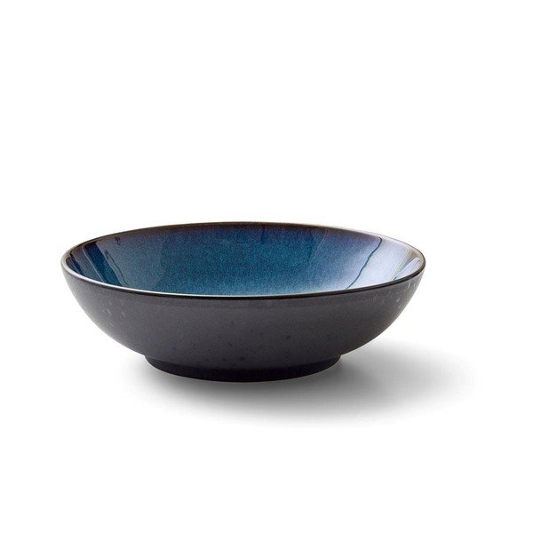 Ciotolina da portata nera/blu in gres 1,8 l Gastro Dark Blue/Black – Bitz