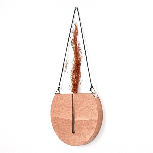 Vaso da parete in legno - Kate Louise-image-3