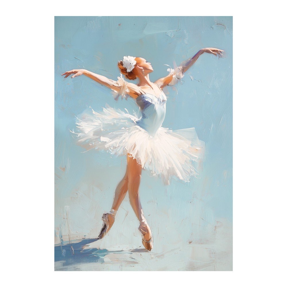 Quadro con elementi dipinti a mano 70x100 cm Grace – Styler | Quadri