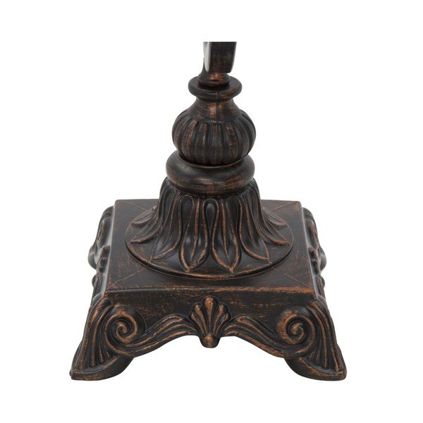 Lampada da tavolo nera con paralume in metallo (altezza totale 40 cm) World Industry – Mauro Ferretti-image-4