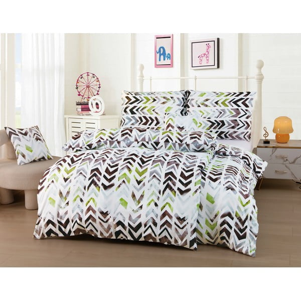 Biancheria da letto in microsatinato per letto singolo 6 pezzi 140x200 cm Madison – JAHU collections