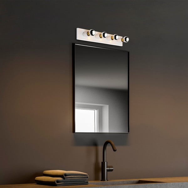 Lampada da parete bianca Mirro - Opviq lights-image-3