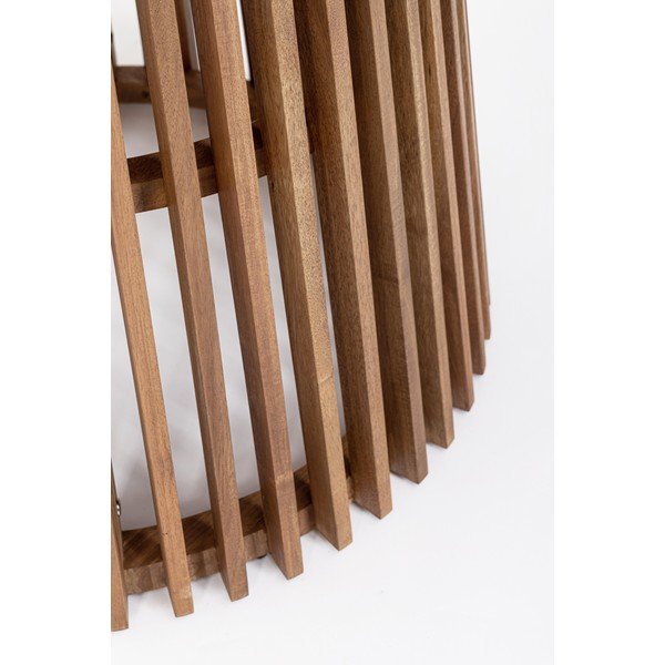 Tavolo da pranzo da giardino rotondo in acacia massiccia ø 120 cm Rodano – Bizzotto-image-3