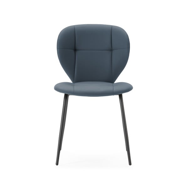 Set di sedie da pranzo grigio scuro 2 pz Maura - Marckeric-image-3