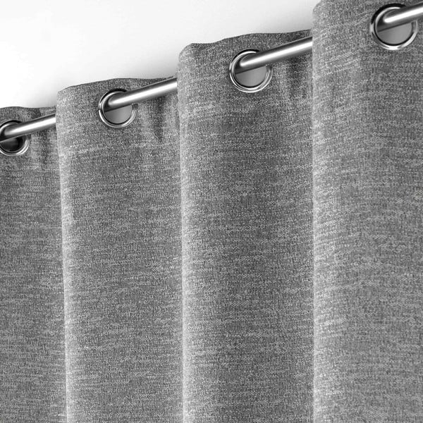 Tenda oscurante grigia 140x240 cm Dusky - douceur d'intérieur-image-1