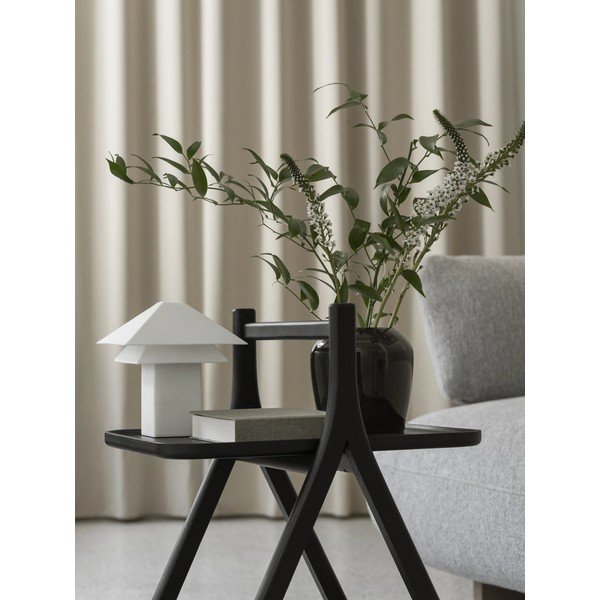 Lampada da tavolo LED bianca con paralume in metallo con intensità regolabile (altezza totale 33,5 cm) Sanaka – Blomus-image-2