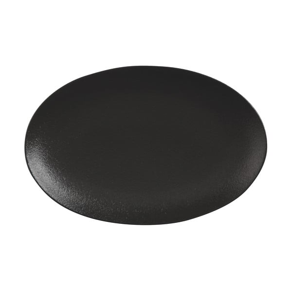 Piatto in ceramica nera Caviar, 25 x 16 cm - Maxwell & Williams