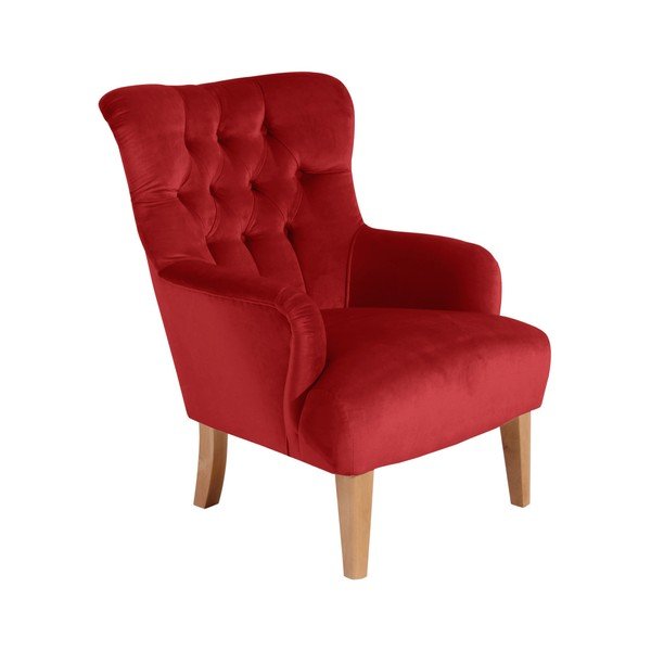 Poltrona Brandon Suede rosso mattone - Max Winzer