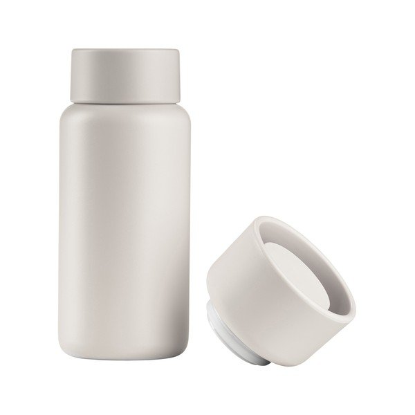 Tazza termica beige in acciaio inox 400 ml Singles – Zone