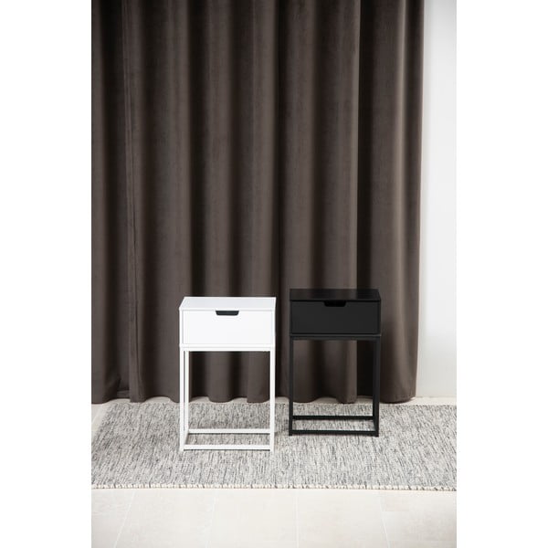 Comodino nero Mitra - Actona-image-2