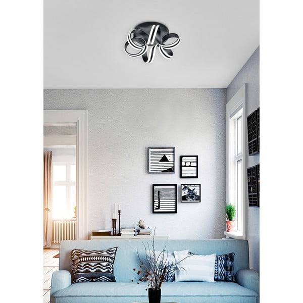 Plafoniera nera Carrera – Trio-image-1