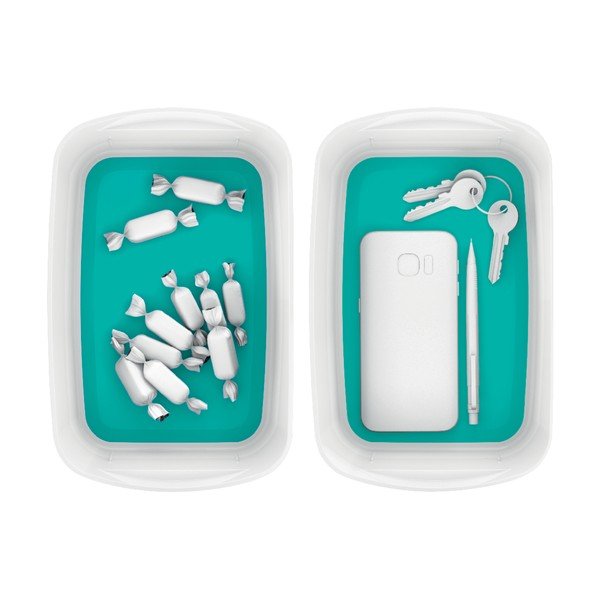 Scatola di plastica bianco-turchese MyBox - Leitz-image-2