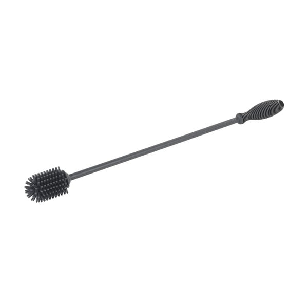 Set dispenser detersivo per piatti con spazzola in silicone grigio Easy Squeez-e - Wenko-image-3