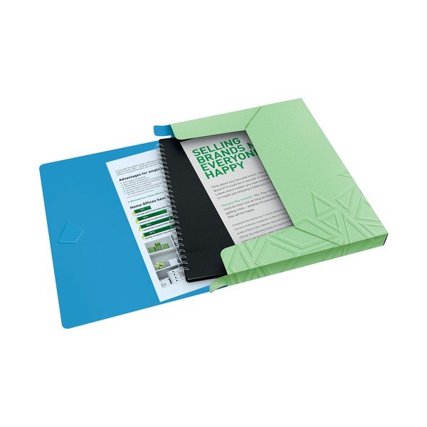 Zelený box na dokumenty Leitz, A4-image-1