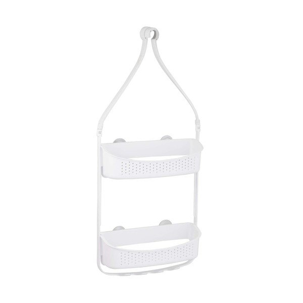 Mensola da bagno da appendere bianco opaco in plastica Vesper – douceur d'intérieur