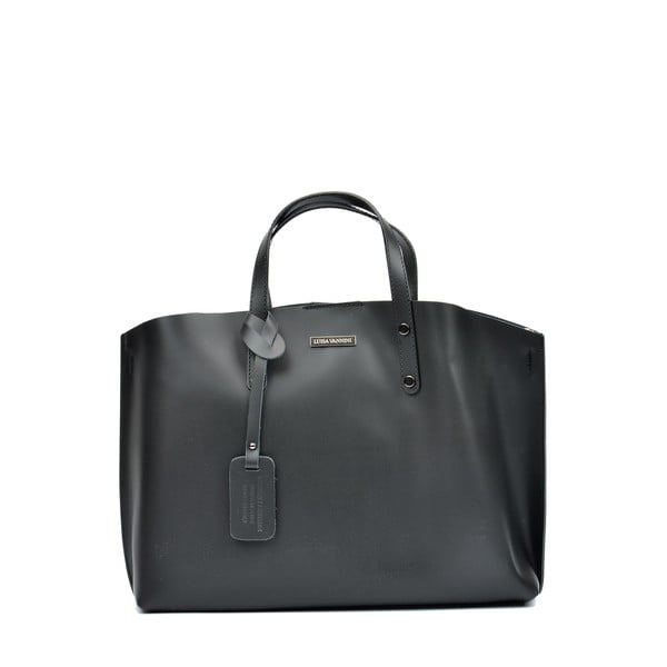 Borsa in pelle nera Cristine - Luisa Vannini