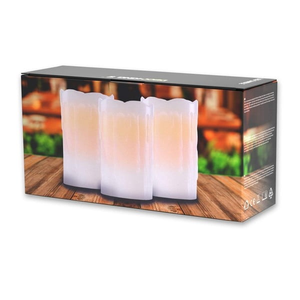 Set di 3 candele Subtle Celebration - DecoKing