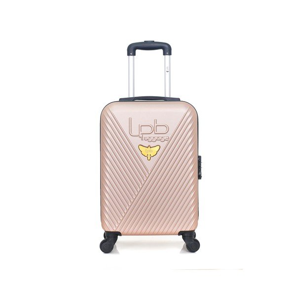Bagaglio beige a 4 ruote Francis, 31 l - LPB