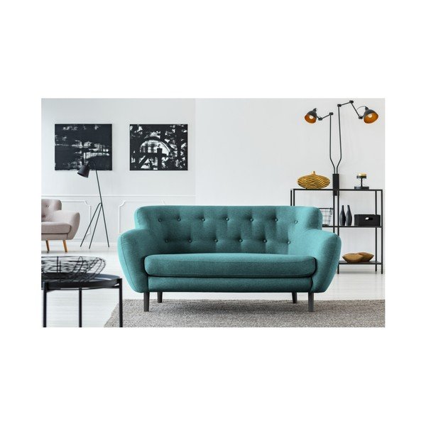 Divano verde scuro Cosmopolitan design Hampstead, 162 cm - Cosmopolitan Design-image-4