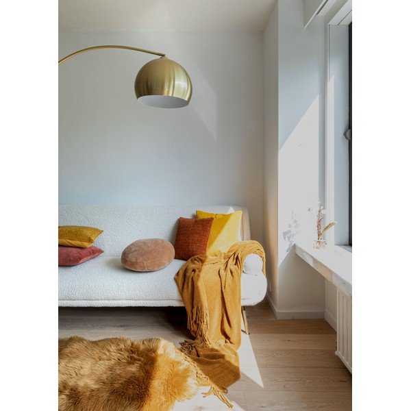 Pelliccia sintetica marrone Montone, 60 x 90 cm - Tiseco Home Studio-image-1