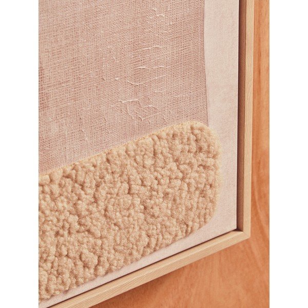 Set di dipinti in 3D con cornice inclusa/dipinti su tela 2 pz 40x40 cm Astratto – Premier Housewares-image-4