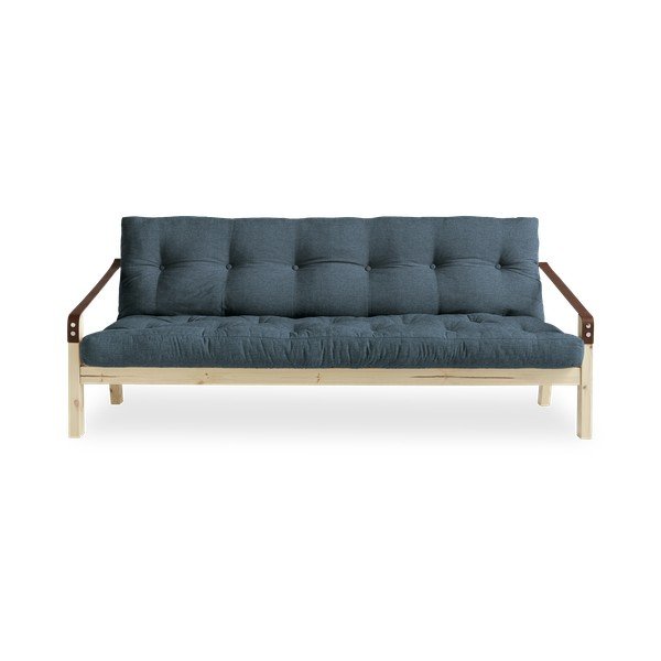 Divano variabile Naturale Chiaro/Blu scuro Poetry - Karup Design
