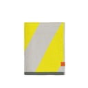 Asciugamano giallo in spugna in cotone organico 50x90 cm Diagonal - Mette Ditmer Denmark