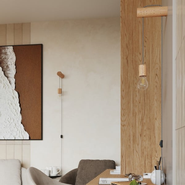 Lampada da parete di colore naturale Arcadia – Sollux-image-1