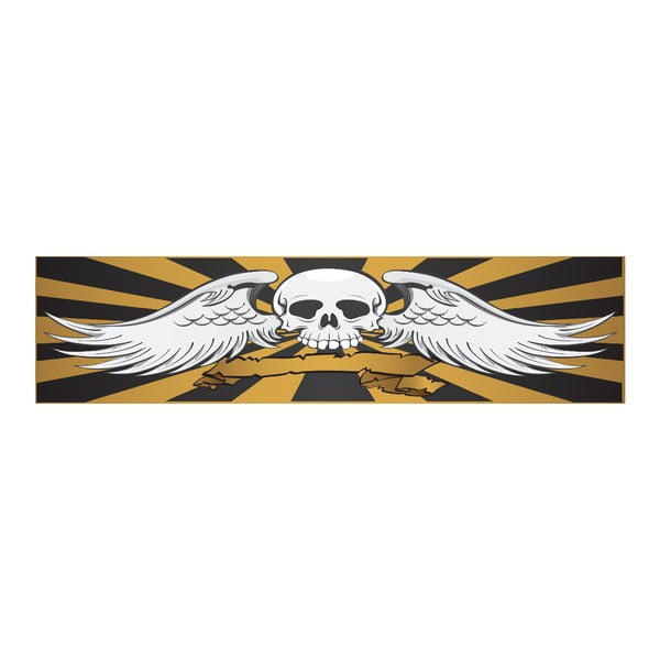 Postel Karup Eagle Black/Scull,  140x200 cm-image-1