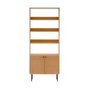 Libreria effetto rovere colore naturale 80x200 cm Kyoto - House Nordic
