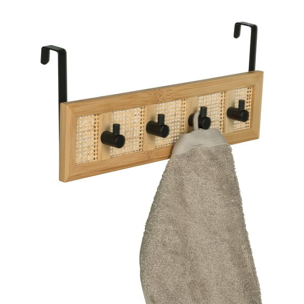 Appendiabiti in rattan colore naturale 33 cm Allegre - Wenko-image-4