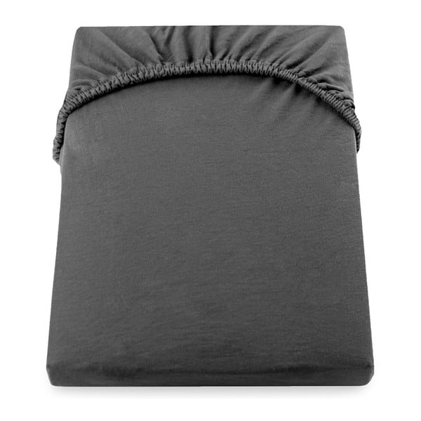 Lenzuolo elastico grigio scuro , 80/90 x 200 cm Nephrite - DecoKing