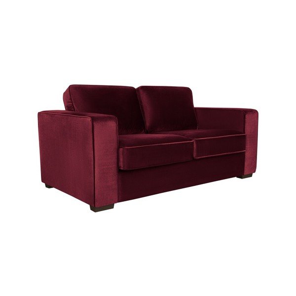 Dvojmístná pohovka v barvě burgundy Cosmopolitan Design Denver