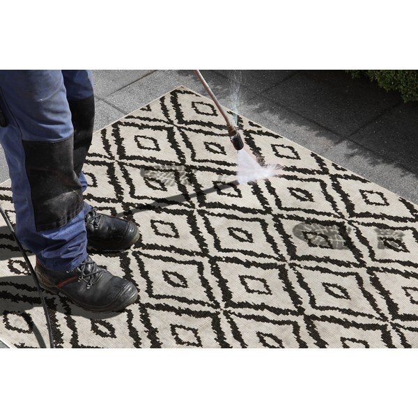 Tappeto da esterno marrone e bianco Rio, 80 x 150 cm - NORTHRUGS-image-1
