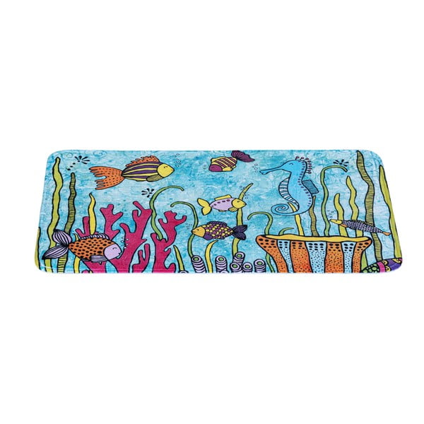 Tappetino da bagno in tessuto 45x70 cm Rollin'Art Ocean Life - Wenko