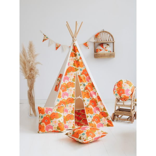 Tenda teepee per bambini Picnic with Flowers - Moi Mili-image-4