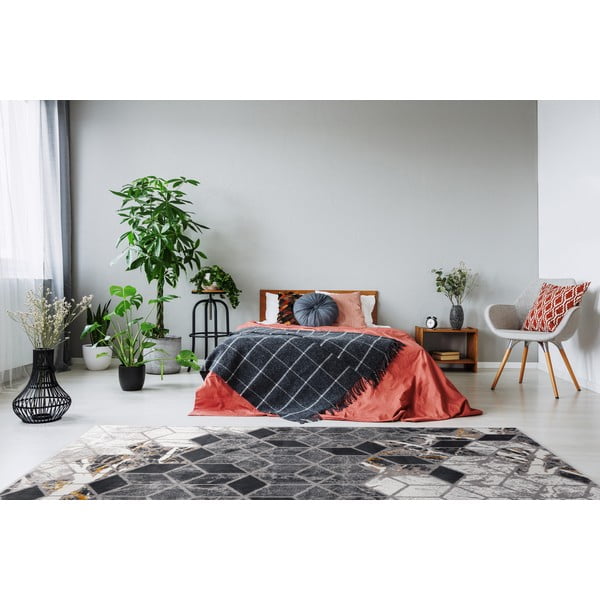 Tappeto grigio 200x280 cm Soft - FD-image-1