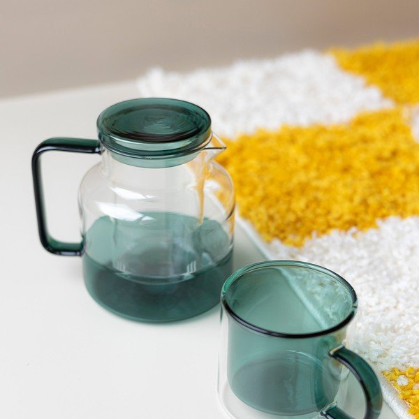 Teiera verde in vetro 950 ml Liv – ONA-image-1