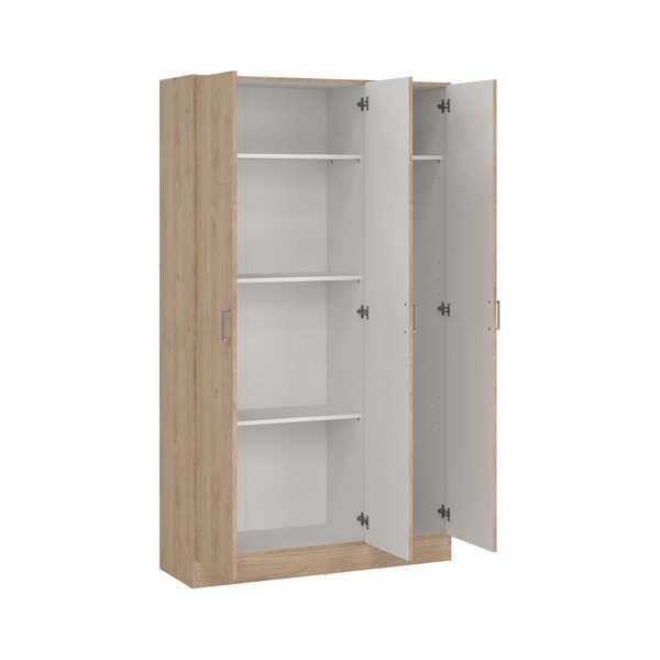 Armadio di colore naturale con effetto rovere 104x181x36 cm Focus – Tvilum-image-2