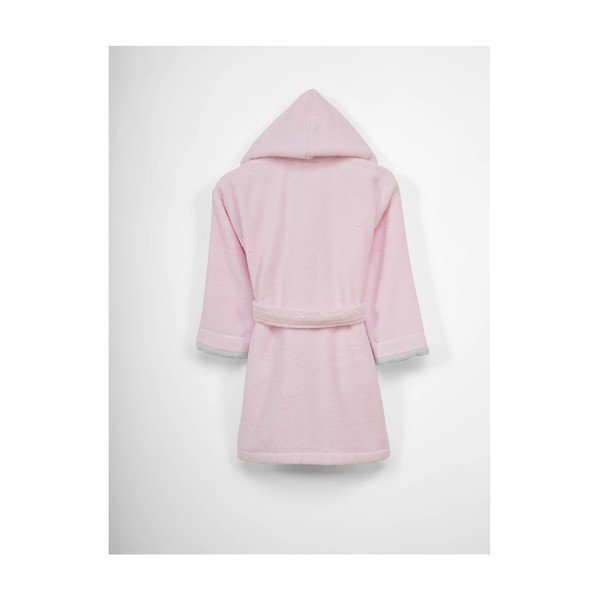 Vestaglia da bambino in cotone rosa con cappuccio Kalp, 3-6 anni - Unknown-image-1