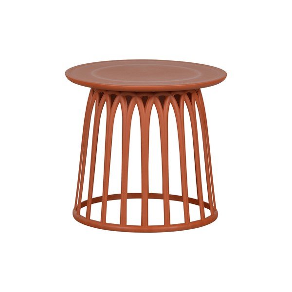 Tavolo da giardino marrone e arancione Boy - WOOOD-image-1