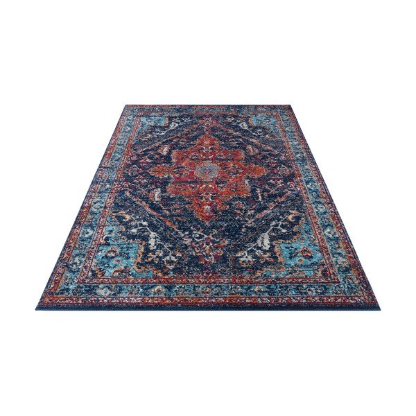 Tappeto blu scuro-rosso , 120 x 170 cm Azrow - Nouristan-image-3