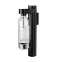 Set per bevande gassate nera in acciaio inox Brus – Stelton