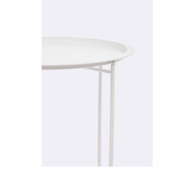 Tavolino da giardino rotondo in acciaio ø 46 cm Austin – Bizzotto-image-1