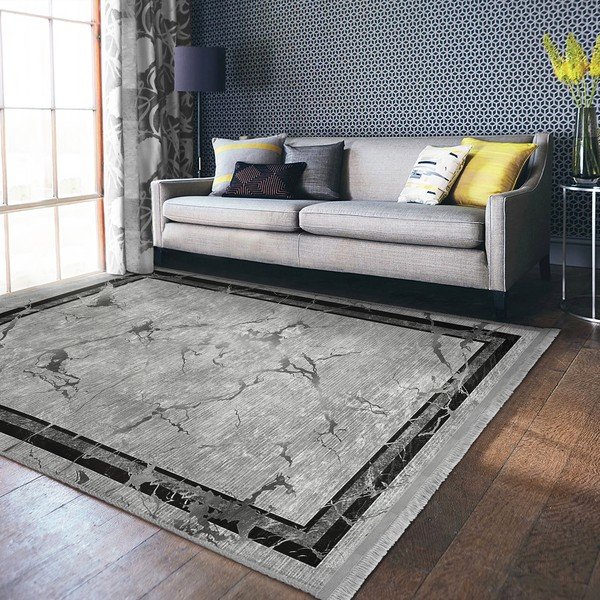 Tappeto grigio 80x200 cm - Mila Home-image-3