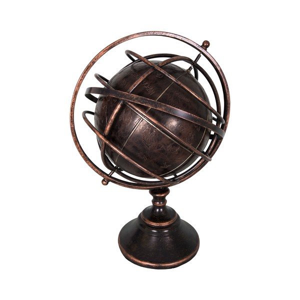 Mappamondo decorativo, altezza 60 cm - Antic Line