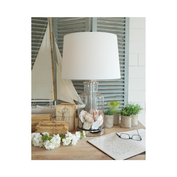 Stolní lampa Orchidea Milano Shells, výška 68 cm