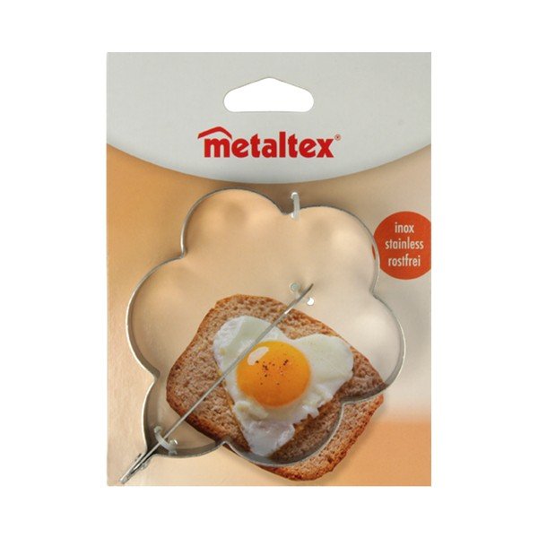 Set di 3 stampi per pancake e uova in acciaio inox - Metaltex-image-4