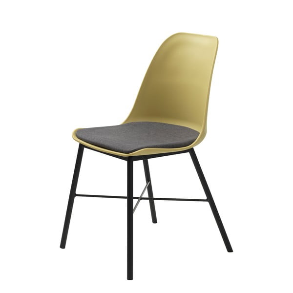 Sedia da pranzo gialla Whistler - Unique Furniture-image-4