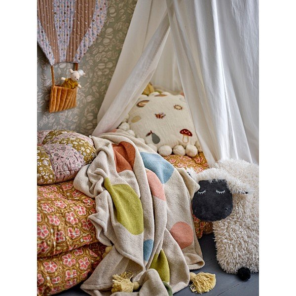 Cuscino per bambini in micropile Dolly - Bloomingville Mini-image-3